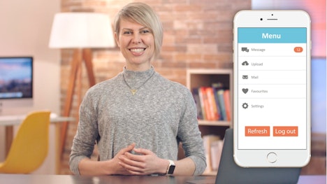 Thumbnail of the video for the course: Explore composite UI components, local database and user notifications on iOS